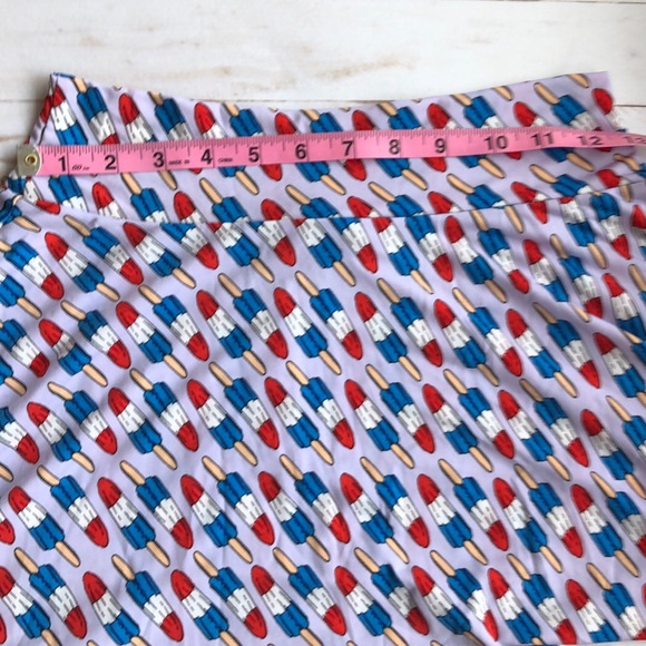 Kids Azure skirt- LuLaRoe❤️popsicle print💙 💕 - Picture 4 of 4